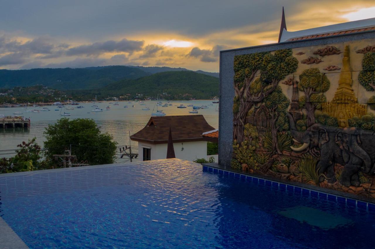 Celebrity Ocean View Villa Samui Bang Rak Beach  Exterior photo